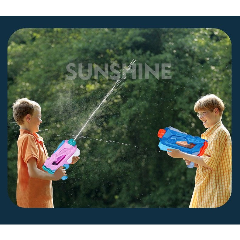 Pistol cu Apa pentru Copii, Rezervor, Pentru Piscina/Plaja, 6ani+, 5 duze, Quick Fill, Roz, 800ML