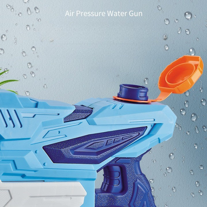 Pistol cu Apa pentru Copii, Rezervor, Pentru Piscina/Plaja, 6ani+, 3 duze, Albastru, 300ML