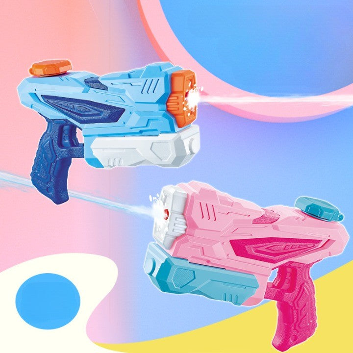 Pistol cu Apa pentru Copii, Rezervor, Pentru Piscina/Plaja, 6ani+, 3 duze, Albastru, 300ML