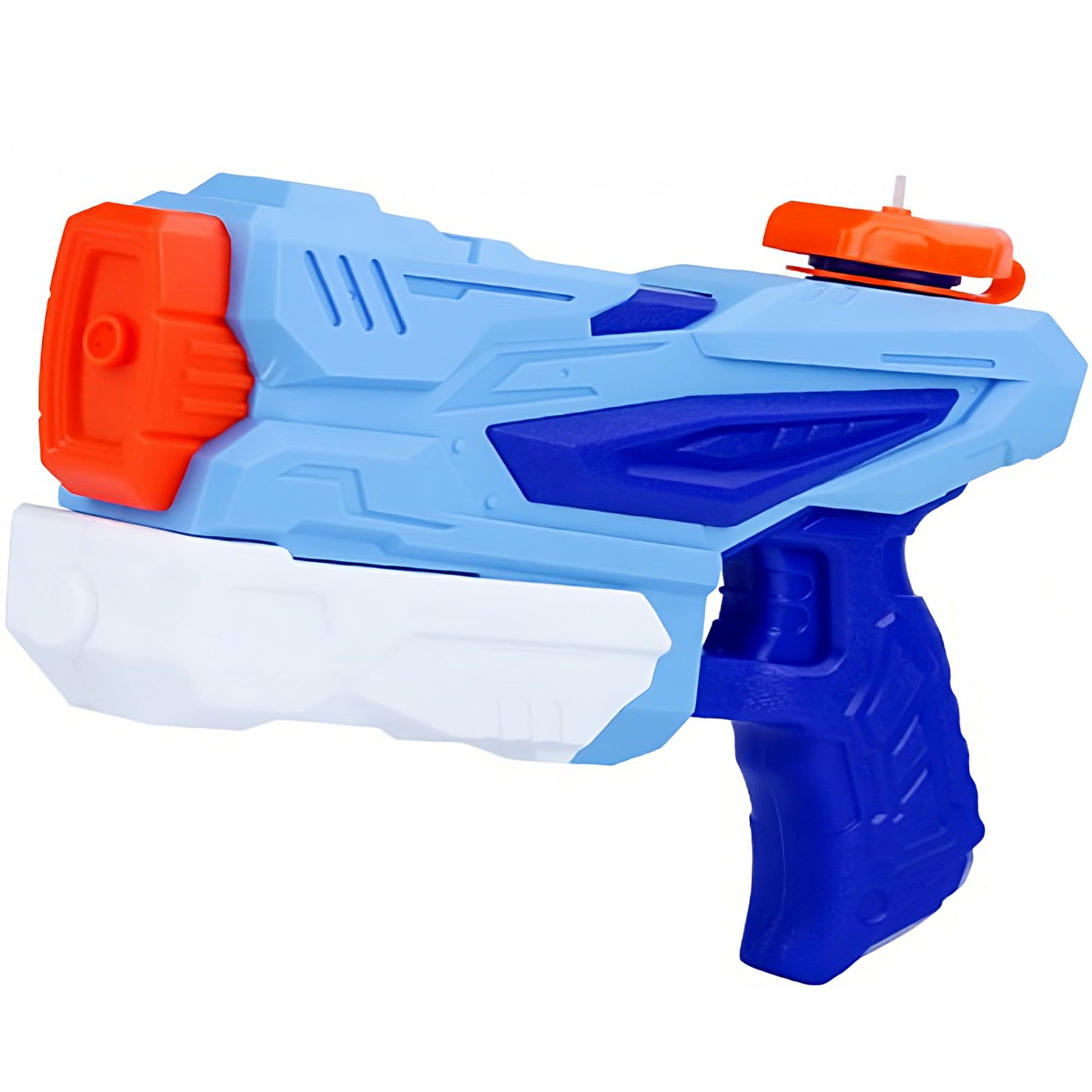 Pistol cu Apa pentru Copii, Rezervor, Pentru Piscina/Plaja, 6ani+, 3 duze, Albastru, 300ML