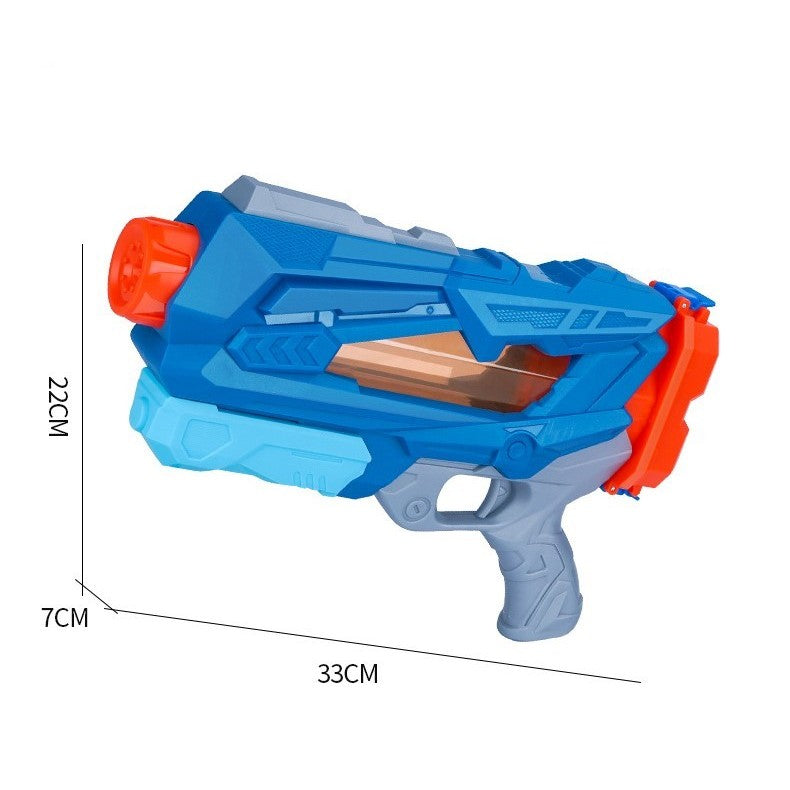 Pistol cu Apa pentru Copii, Rezervor, Pentru Piscina/Plaja, 6ani+, Quick Fill, Albastru, 600ML