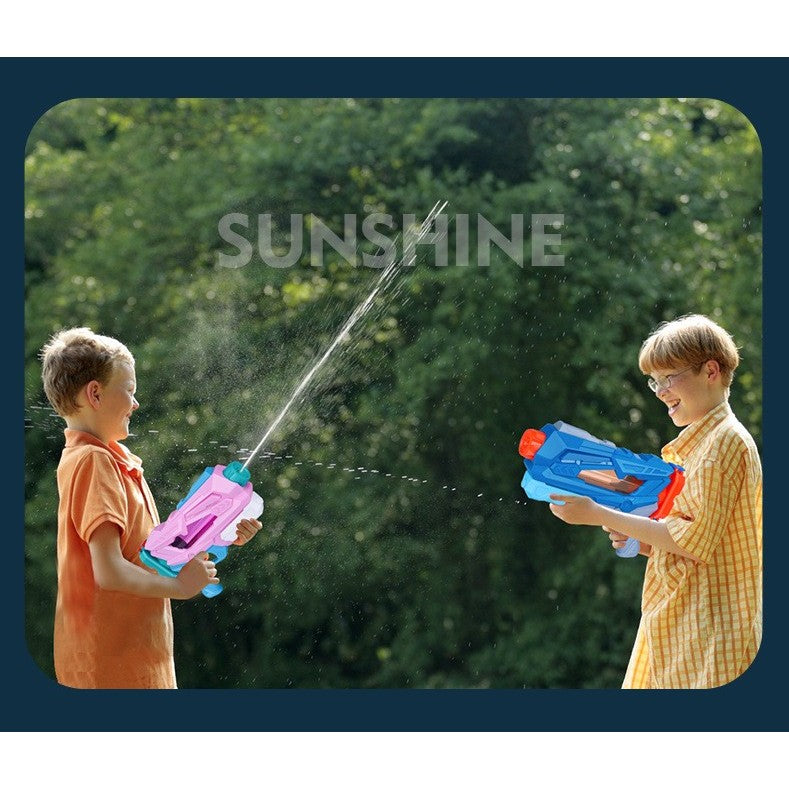 Pistol cu Apa pentru Copii, Rezervor, Pentru Piscina/Plaja, 6ani+, Quick Fill, Albastru, 600ML