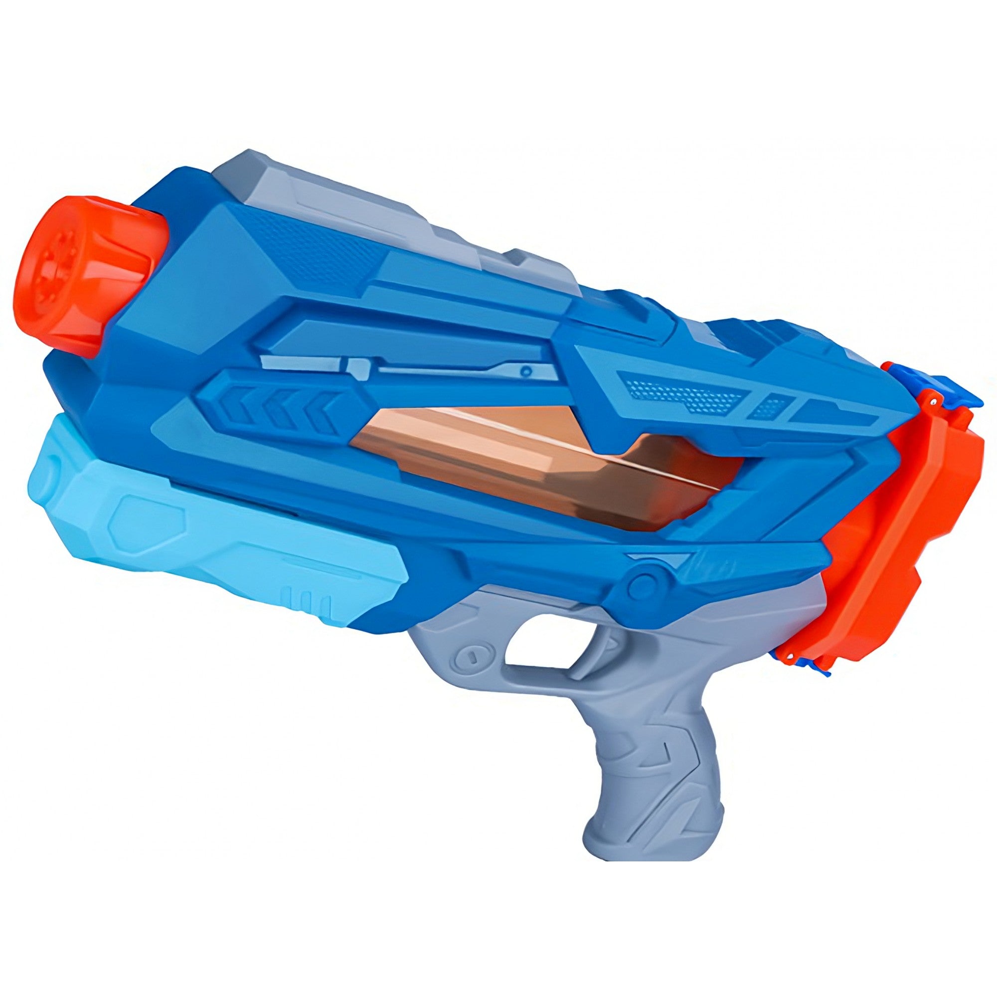 Pistol cu Apa pentru Copii, Rezervor, Pentru Piscina/Plaja, 6ani+, Quick Fill, Albastru, 600ML
