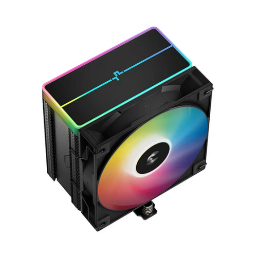 COOLER DeepCool "AG500 BK ARGB V2" skt. Intel si AMD, racire cu aer, vent. 120mm, 500 - 2100 rpm, 5 heatpipes, inaltime 160mm, RGB adresabil,"R-AG500-BKAMMN-GJD"