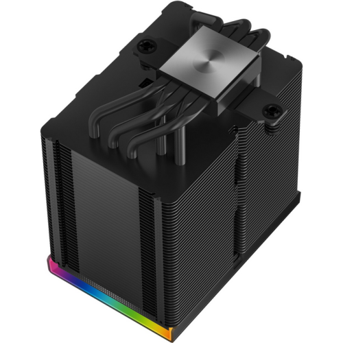COOLER DeepCool "AK500 DIGITAL PRO" skt. Intel si AMD, racire cu aer, vent. 120mm, 500 - 1750 rpm, 5 heatpipes, inaltime 162mm, afisaj digital,"R-AK500-BKAPMN-G"