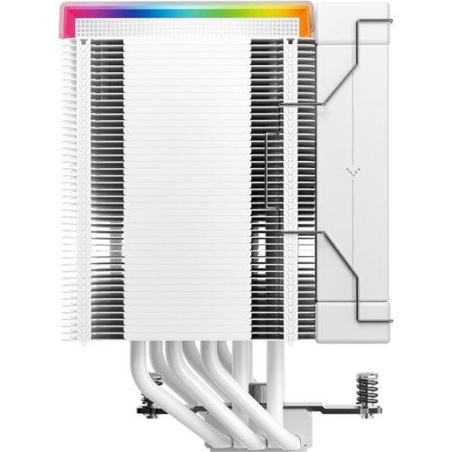 COOLER DeepCool "AK500 DIGITAL PRO WH" skt. Intel si AMD, racire cu aer, vent. 120mm, 500 - 1750 rpm, 5 heatpipes, inaltime 162mm, afisaj digital,"R-AK500-WHAPMN-G"