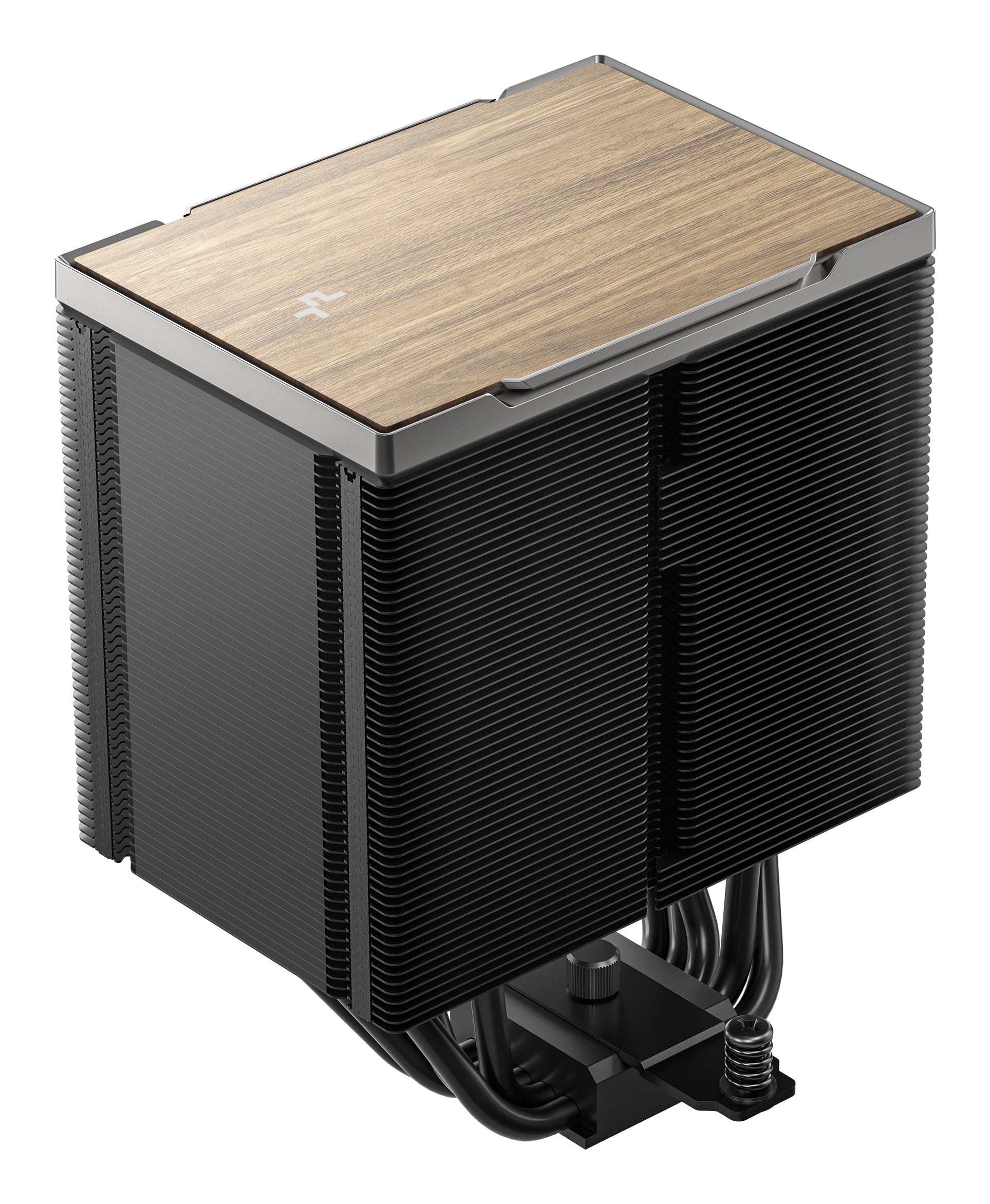 COOLER DeepCool "AK500 G2" skt. Intel si AMD, racire cu aer, vent. 120mm, 2200 rpm, 5 heatpipes, inaltime 159mm, top cover lemn, negru,"R-AK500G2-BKNNMN-GJD"
