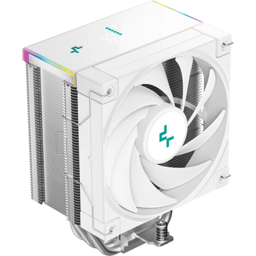 COOLER DeepCool "AK500S DIGITAL SE WH", combatibil skt. Intel si AMD, racire cu aer, ventilator 120mm, 500 - 1850 rpm, 5x6 mm heatpipes,inaltime 155mm, alb "R-AK500S-WHADMN-GJD"