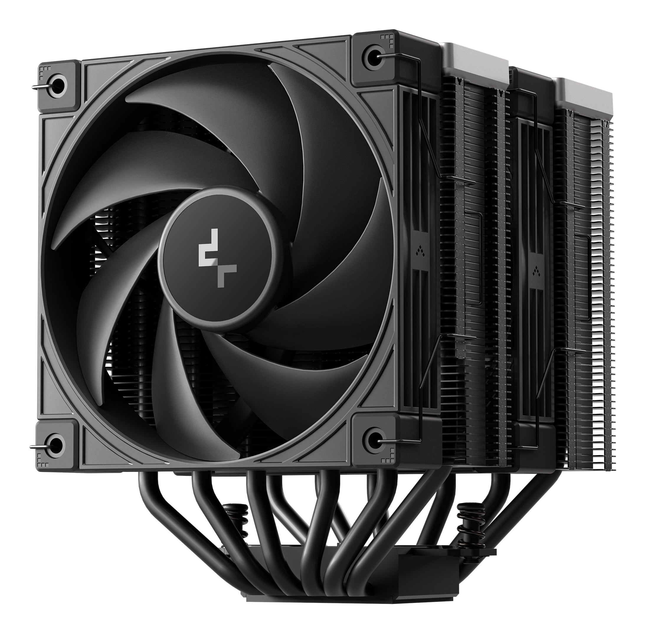 COOLER DeepCool "AK620 G2 DIGITAL NYX" skt. Intel si AMD, racire cu aer, vent. 2 x 120mm, 2000 rpm, 6 heatpipes, inaltime 159mm, top cover digital, negru,"R-AK620G2-BKNNMN-GJD-1"