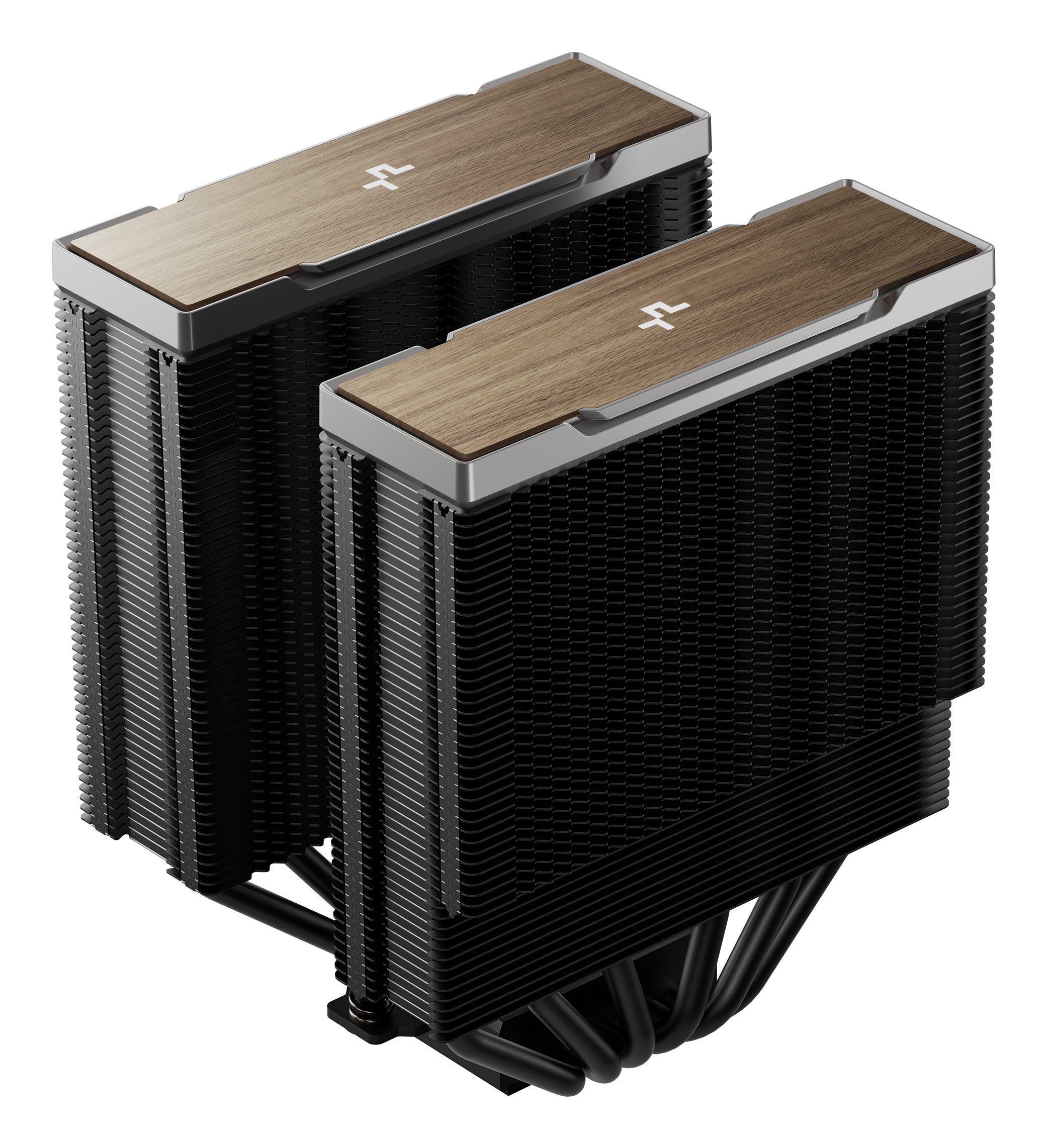 COOLER DeepCool "AK620 G2" skt. Intel si AMD, racire cu aer, vent. 2 x 120mm, 2000 rpm, 6 heatpipes, inaltime 159mm, top cover lemn, negru,"R-AK620G2-BKNNMN-GJD"