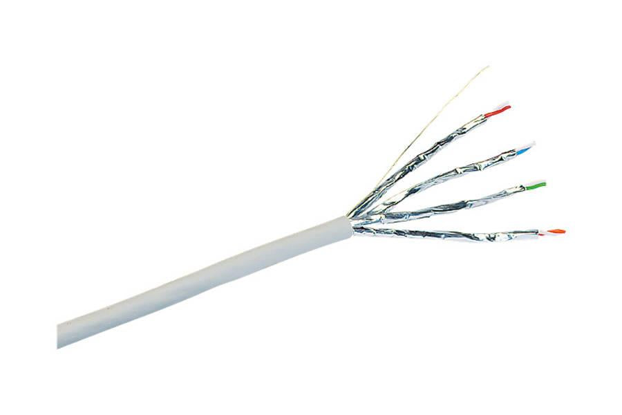 1m - CABLE CAT6A U/FTP LSZH 650MHZ/DCA 500M GREY R308247 R&M 