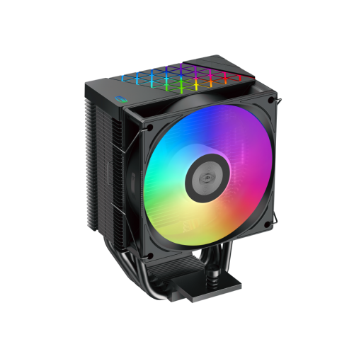 COOLER PCCooler "R400 ARGB" skt. universal, racire cu aer, vent. 92mm, 800 - 2200 RPM, 4 heatpipes, inaltime 133mm, iluminare RGB,"R400 ARGB BK"