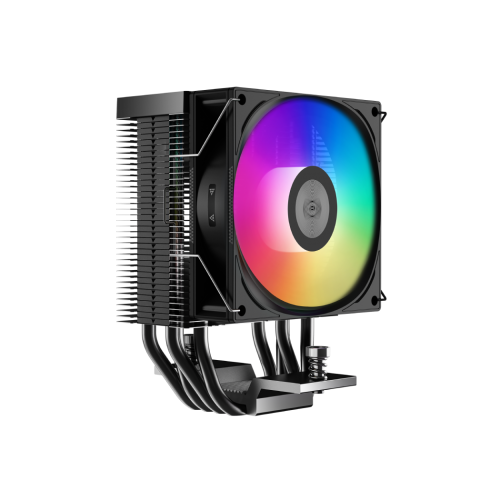 COOLER PCCooler "R400 ARGB" skt. universal, racire cu aer, vent. 92mm, 800 - 2200 RPM, 4 heatpipes, inaltime 133mm, iluminare RGB,"R400 ARGB BK"