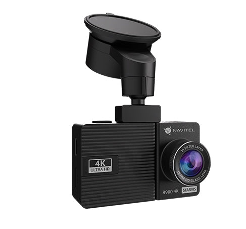 Camera Auto DVR NAVITEL R900 4K, Filmare infrared, senzor SONY 415 STARVIS, 3840*2160P 30fps, USB-C, G-sensor, sunet, Difuzor, microSD pana la 256GB, Suport parbriz "R900 4K"