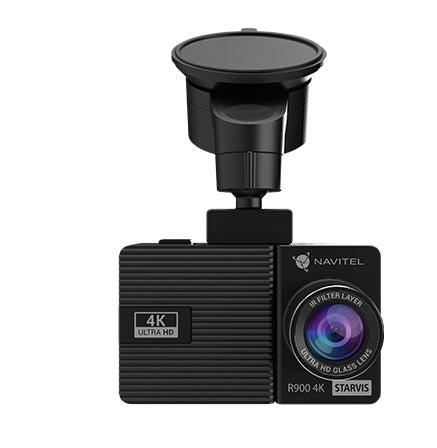 Camera Auto DVR NAVITEL R900 4K, Filmare infrared, senzor SONY 415 STARVIS, 3840*2160P 30fps, USB-C, G-sensor, sunet, Difuzor, microSD pana la 256GB, Suport parbriz "R900 4K"