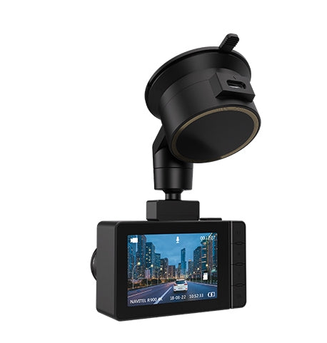 Camera Auto DVR NAVITEL R900 4K, Filmare infrared, senzor SONY 415 STARVIS, 3840*2160P 30fps, USB-C, G-sensor, sunet, Difuzor, microSD pana la 256GB, Suport parbriz "R900 4K"