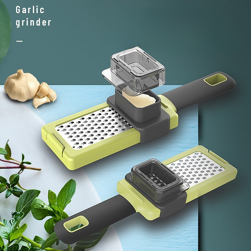 Razatoare Multifunctionala, pentru Ustuoi, Branza, Cascaval, 20.3 x 5.8 x 3.3 cm, Verde/Gri