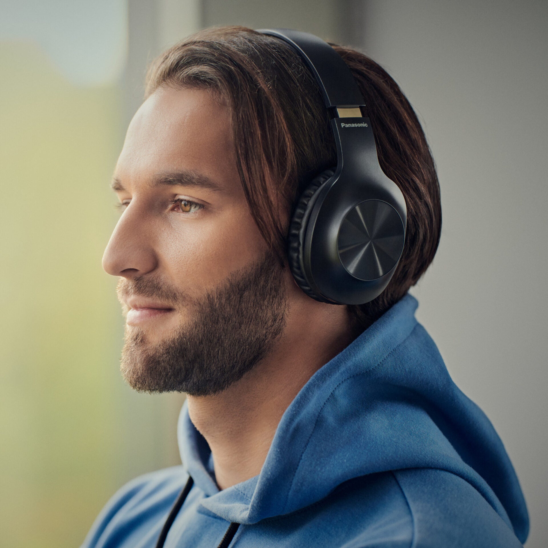 Casti, Panasonic, Over Ear Bluetooth 5.0, Autonomie 23 ore, Negru, RB-HX220BDEK "RB-HX220BDEK" (timbru verde 0.8 lei)