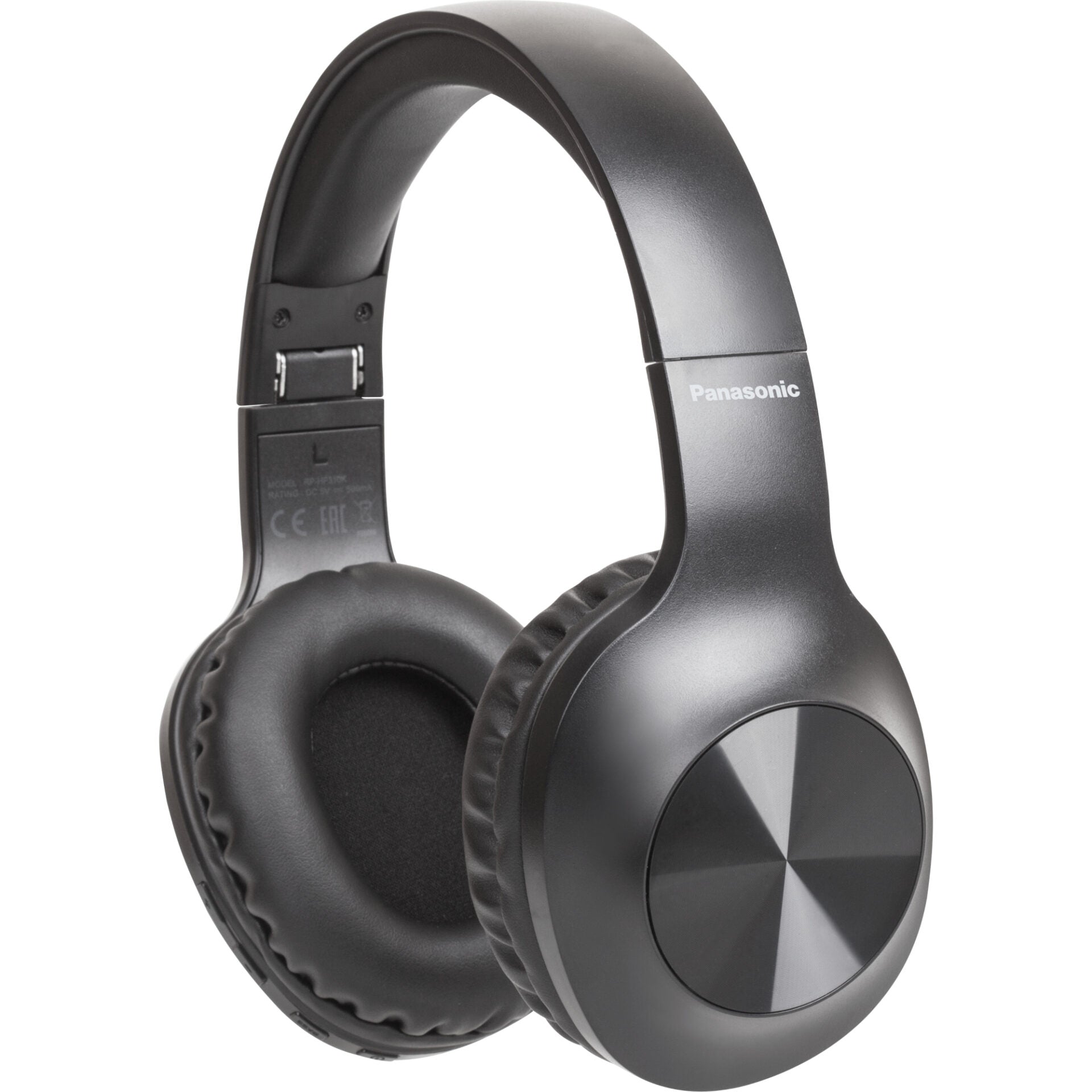 Casti, Panasonic, Over Ear Bluetooth 5.0, Autonomie 23 ore, Negru, RB-HX220BDEK "RB-HX220BDEK" (timbru verde 0.8 lei)