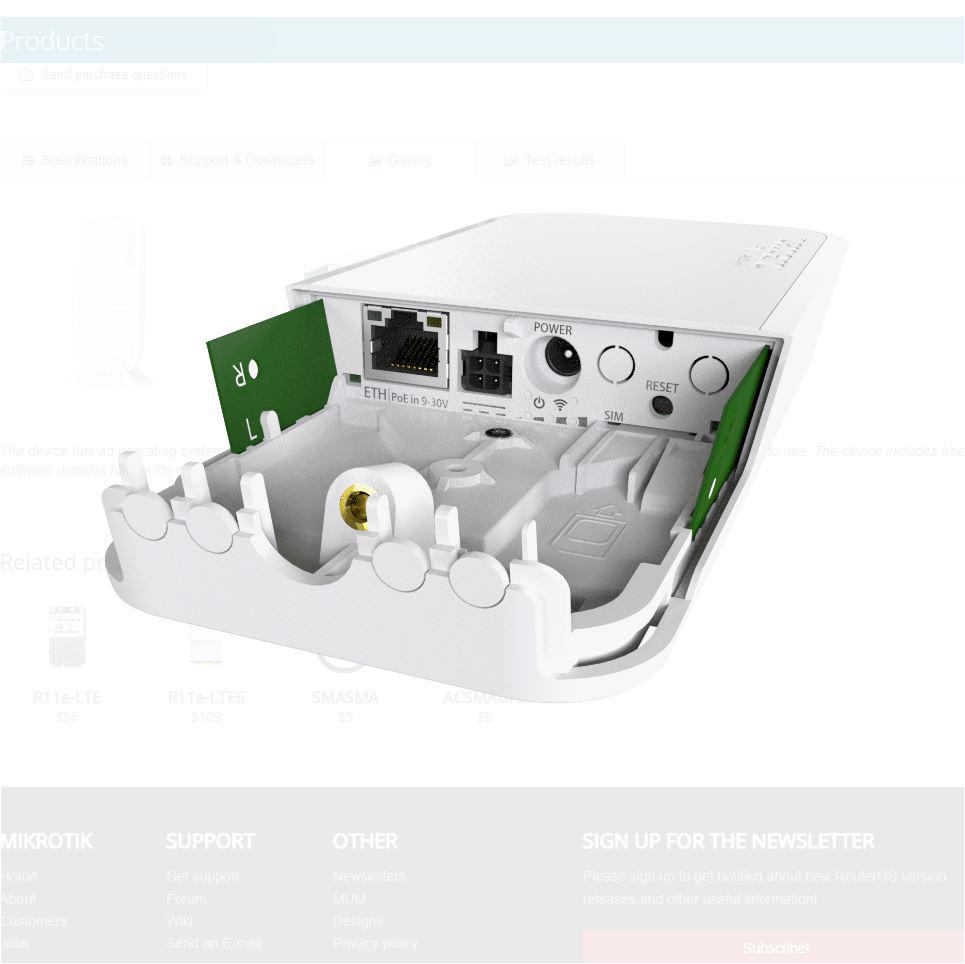 MC WEATHERPROOF WIRELESS ACCESS POINT "RBWAPR-2ND"