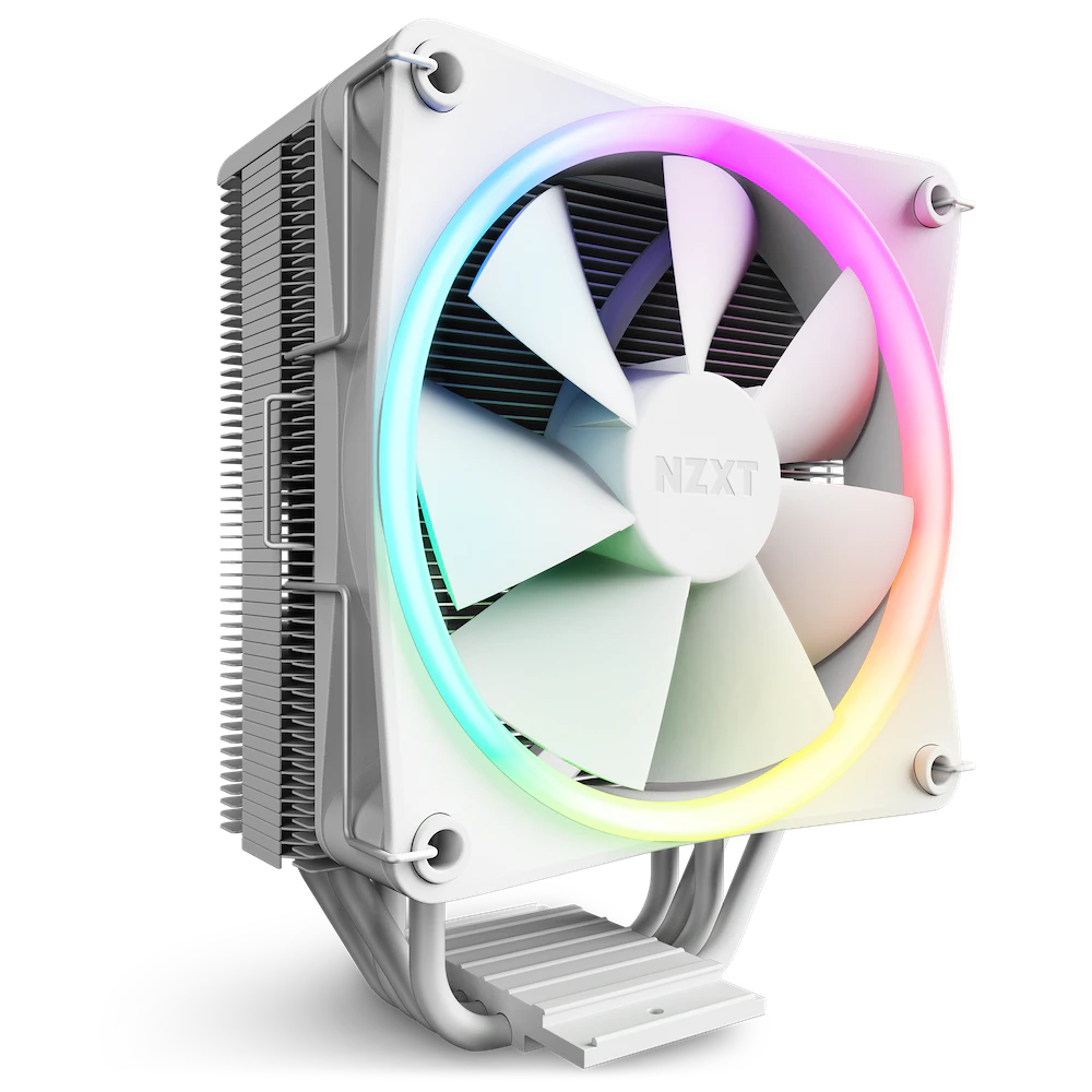 Cooler NZXT "T120 RGB", skt. universal, racire cu aer, ventilator 120 mm, 1800 rpm, inaltime cooler 159 mm, 4 heatpipe, iluminat RGB "RC-TR120-W1"