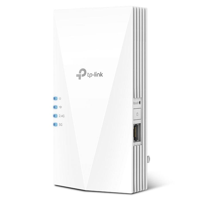 RANGE EXTENDER Tp-Link wireless AX3000, 3000Mbps, 1 port Gigabit, 2 antene interne, 2.4 / 5Ghz dual band, Wi-Fi 6, "RE700X" –