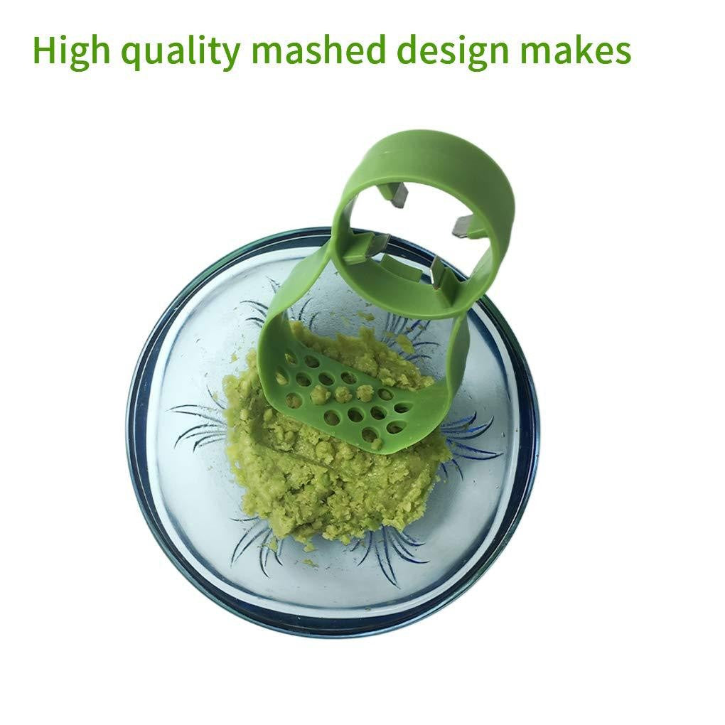 Recipient de Depozitare Avocado 5in1, Etans, pentru Frigider, din Plastic, Dispozitiv de Taiat, Curatat, Feliat, 15x4.5x7 cm, Gri