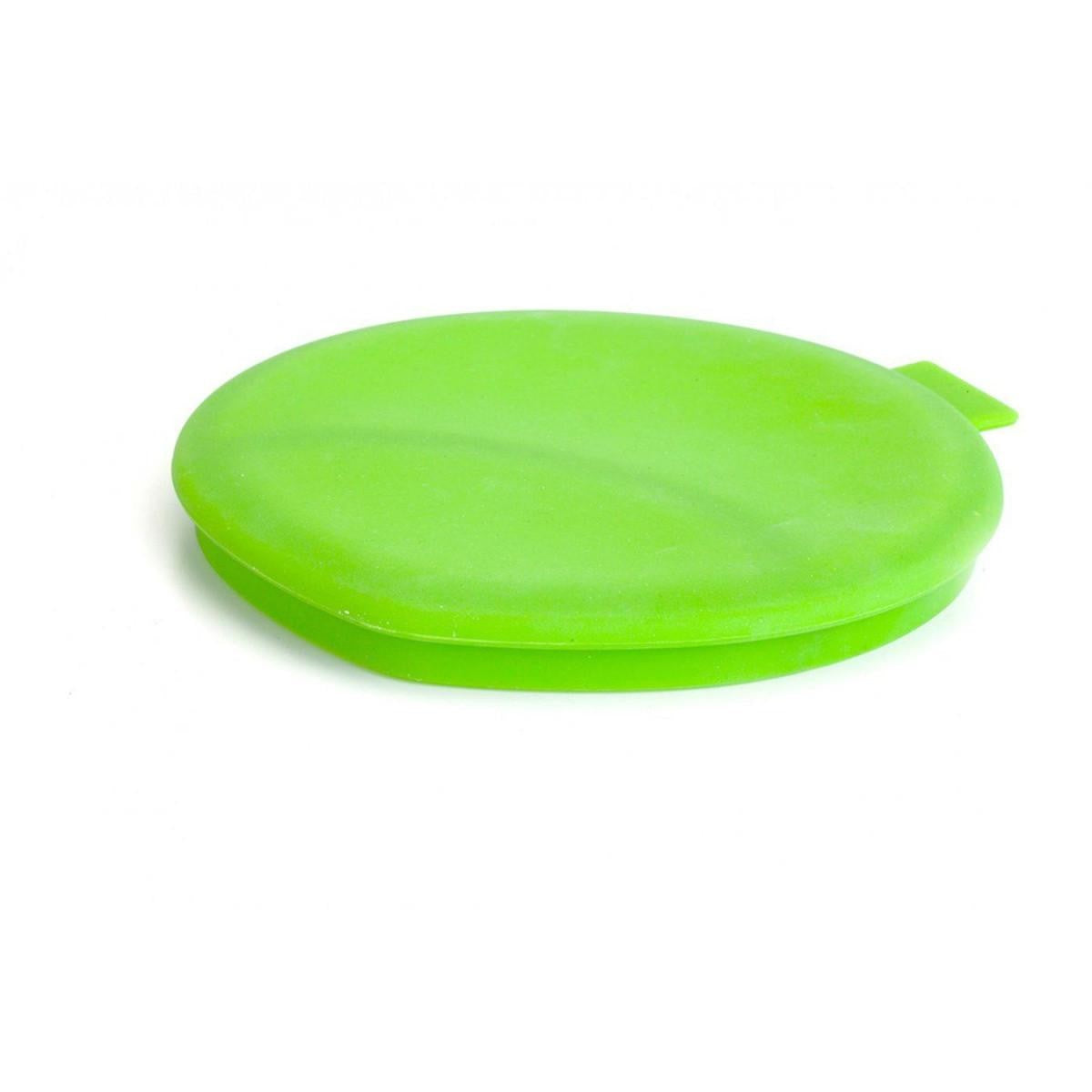 Recipient pentru Preparat Branza, Capac de Silicon, Cheese Maker din Plastic, Strecuratoare, 17x14.5x12.8 cm, Verde