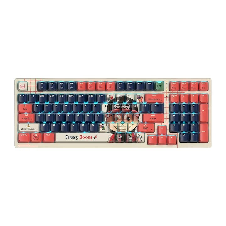 Tastatura gaming Bloody "AT98" Alpha Optical Switch Performance Keyboard USB Proxy Boom, US Layout "AT98 Proxy Boom" 4711421 000765