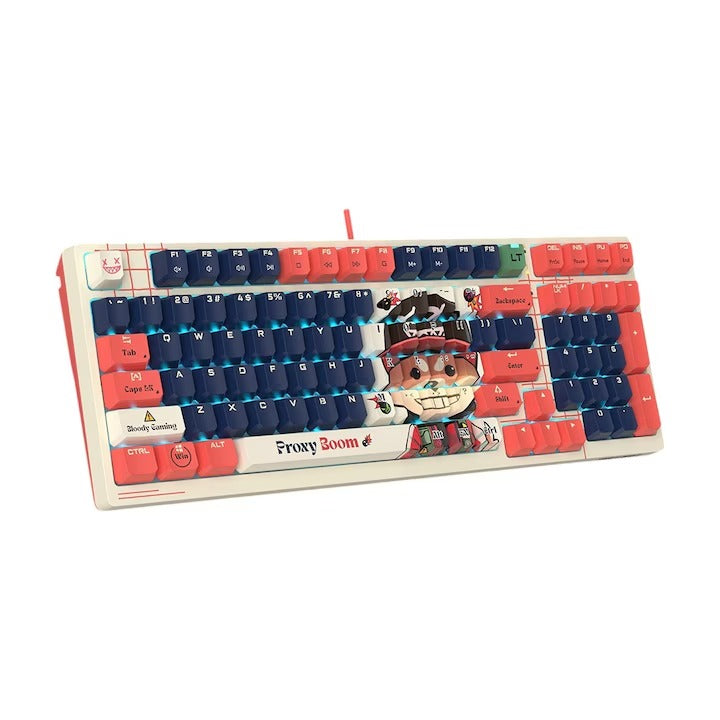 Tastatura gaming Bloody "AT98" Alpha Optical Switch Performance Keyboard USB Proxy Boom, US Layout "AT98 Proxy Boom" 4711421 000765