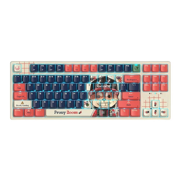 Tastatură gaming Bloody "AT87" Alpha Optical Switch Performance Keyboard USB Proxy Boom, US Layout "AT87 Proxy Boom" 4711421 000741