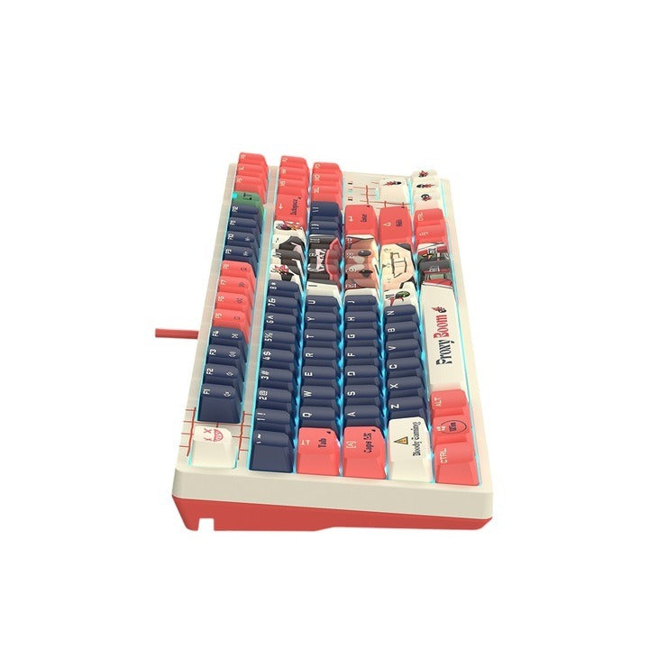 Tastatura gaming Bloody "AT87" Alpha Optical Switch Performance Keyboard USB Proxy Boom, US Layout "AT87 Proxy Boom" 4711421 000741
