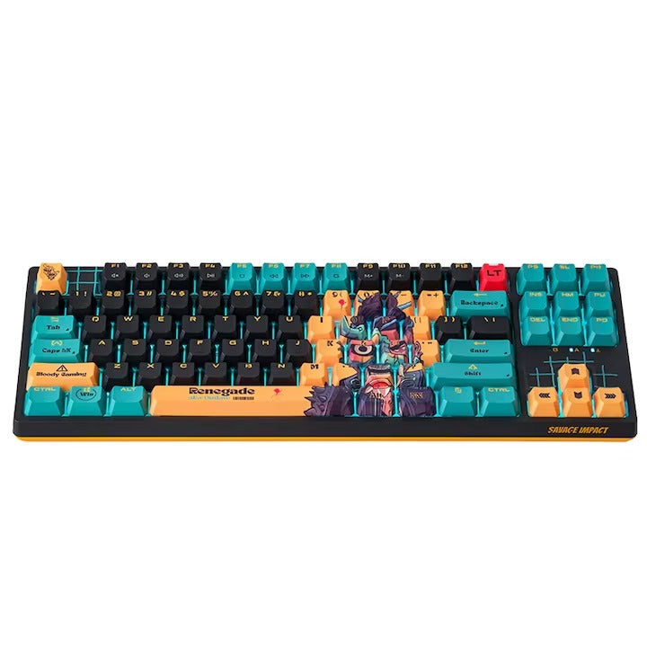 Tastatura A4Tech Bloody "AT87" Alpha Optical Switch Performance Keyboard USB Renegade , US Layout "AT87 Renegad" 4711421 000734