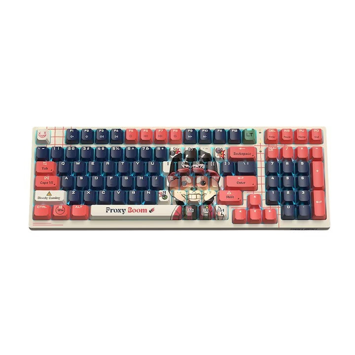 Tastatura gaming Bloody "AT98" Alpha Optical Switch Performance Keyboard USB Proxy Boom, US Layout "AT98 Proxy Boom" 4711421 000765