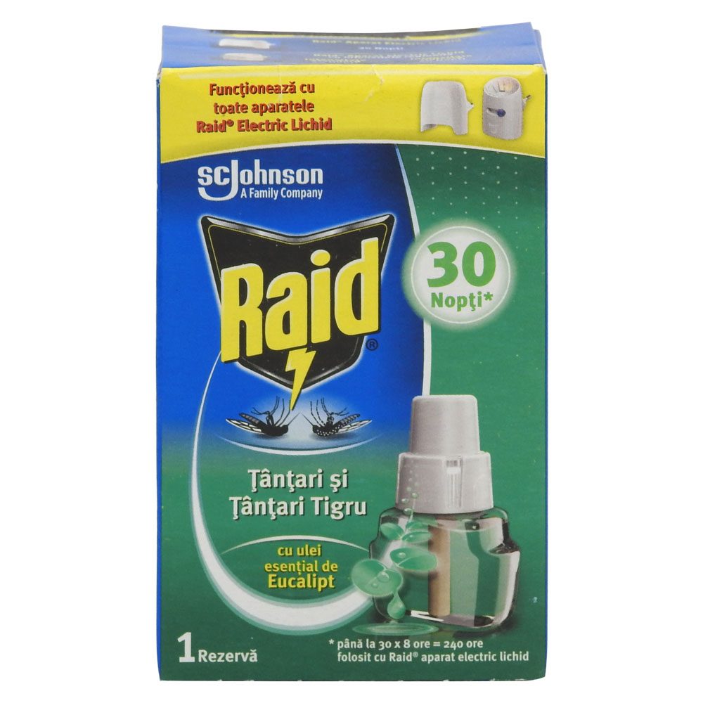 Rezerva, Raid, Lichida Tantari 21 ml Eucalipt