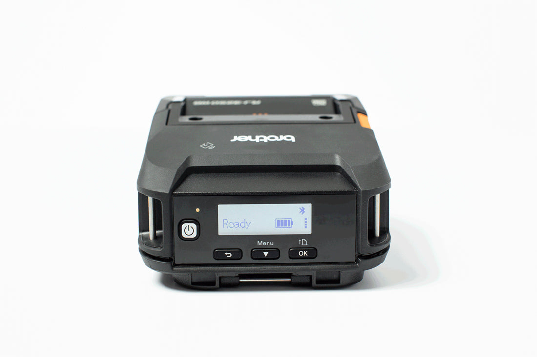 Imprimanta Portabila Direct Termic BROTHER 203dpi RJ-3230BL, Viteza de tiparire: 127mm/s, Latime maxima de imprimare: 72mm|Conectivitate: USB-C|NFC|BT , Imprimare Cod de bare: , include TV16 RON, 