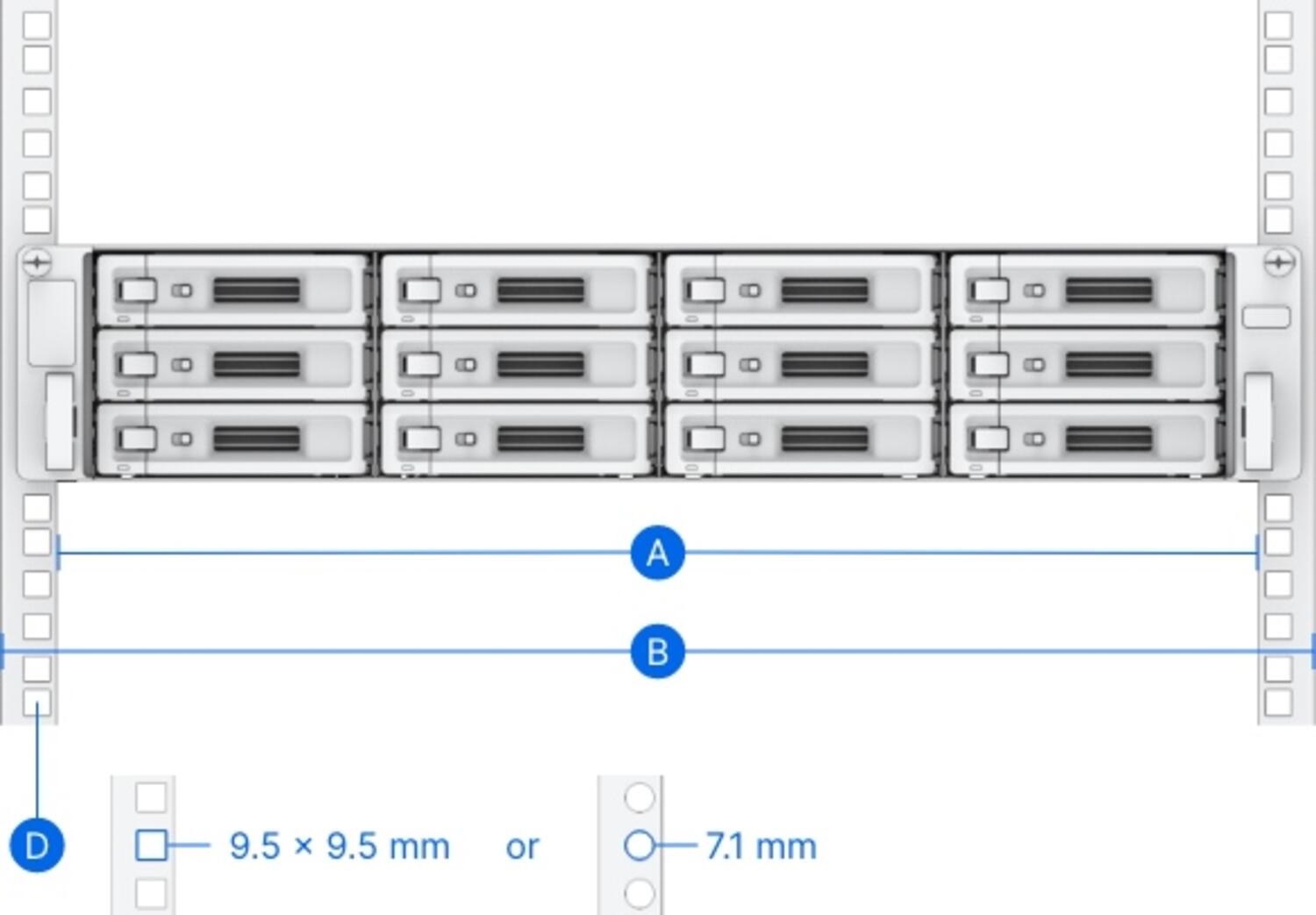 Rail Kit Synology RKS-02, "RKS-02"