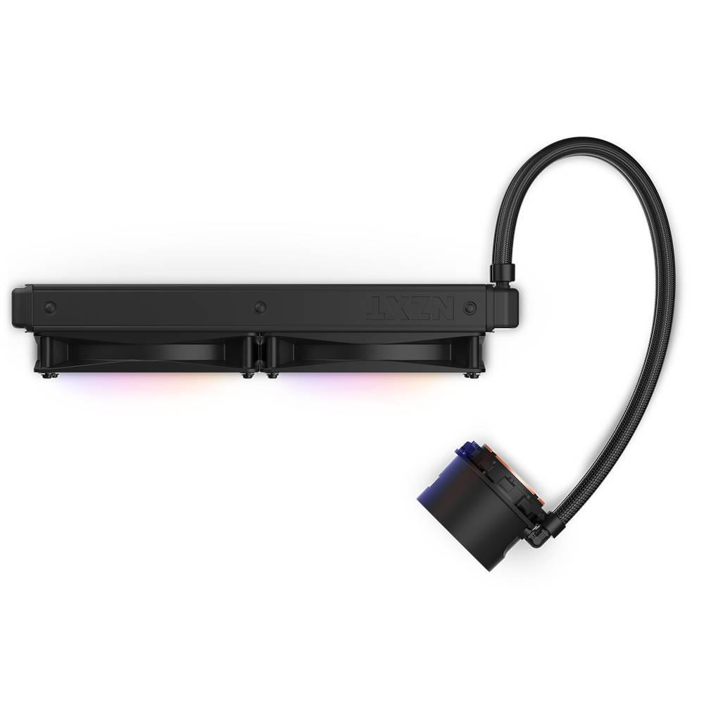 Cooler NZXT "Kraken 280 RGB", skt universal, racire cu lichid, ventilator 140 mm x 2 , 1500 rpm, iluminat RGB, "RL-KR280-B1"
