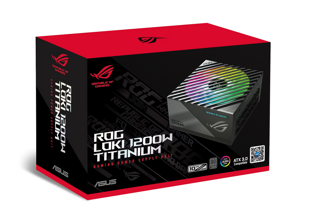 SURSA ASUS ROG LOKI 1200W 80+ Titanium "ROG-LOKI-1200T-SFX-L-GAMING"