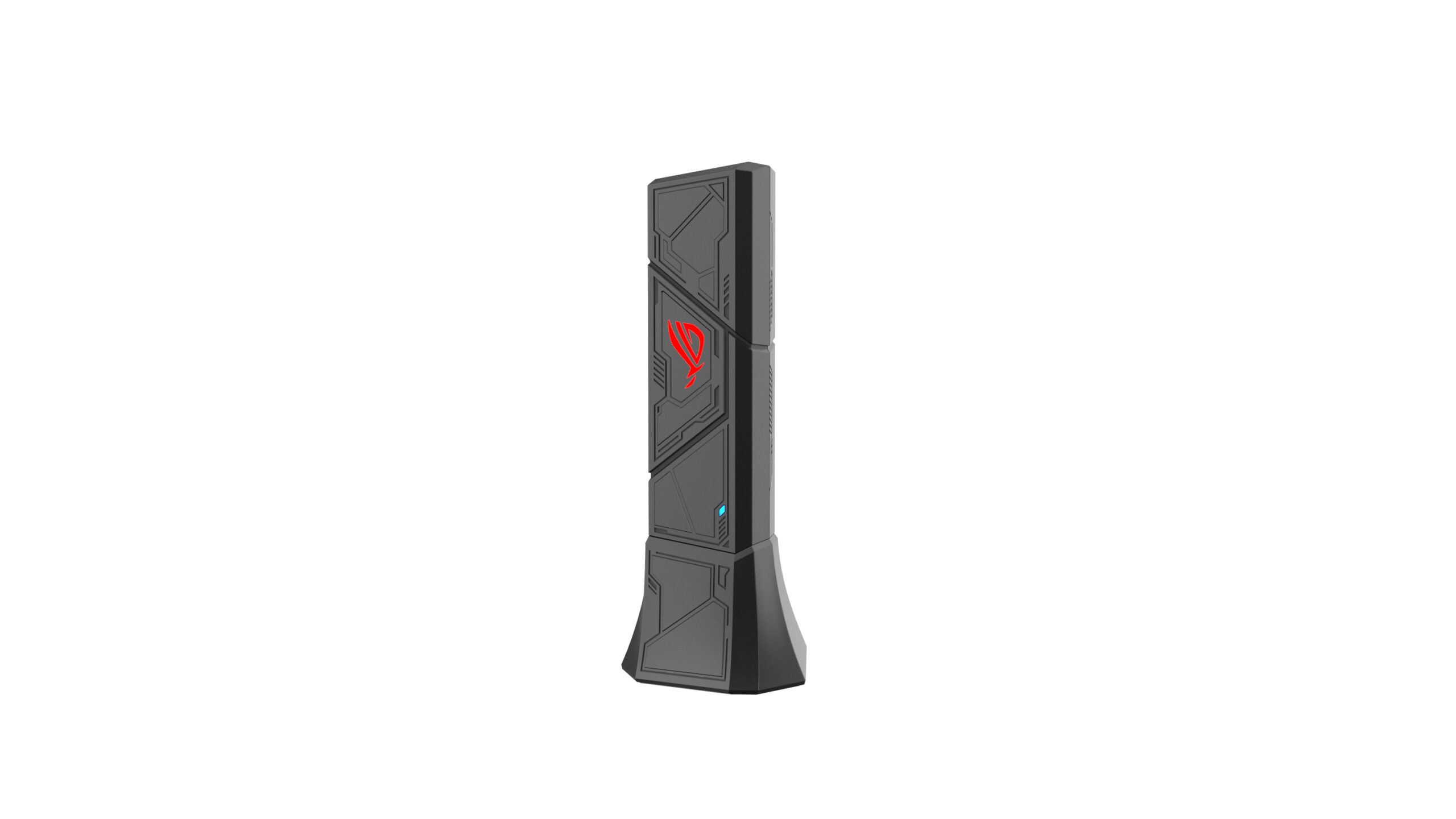 Adaptor Asus WiFi 7 tri-band BE6500, 6GHz banda4096-QAM suport, functionare multi link(MLO) "ROG USB-BE92"