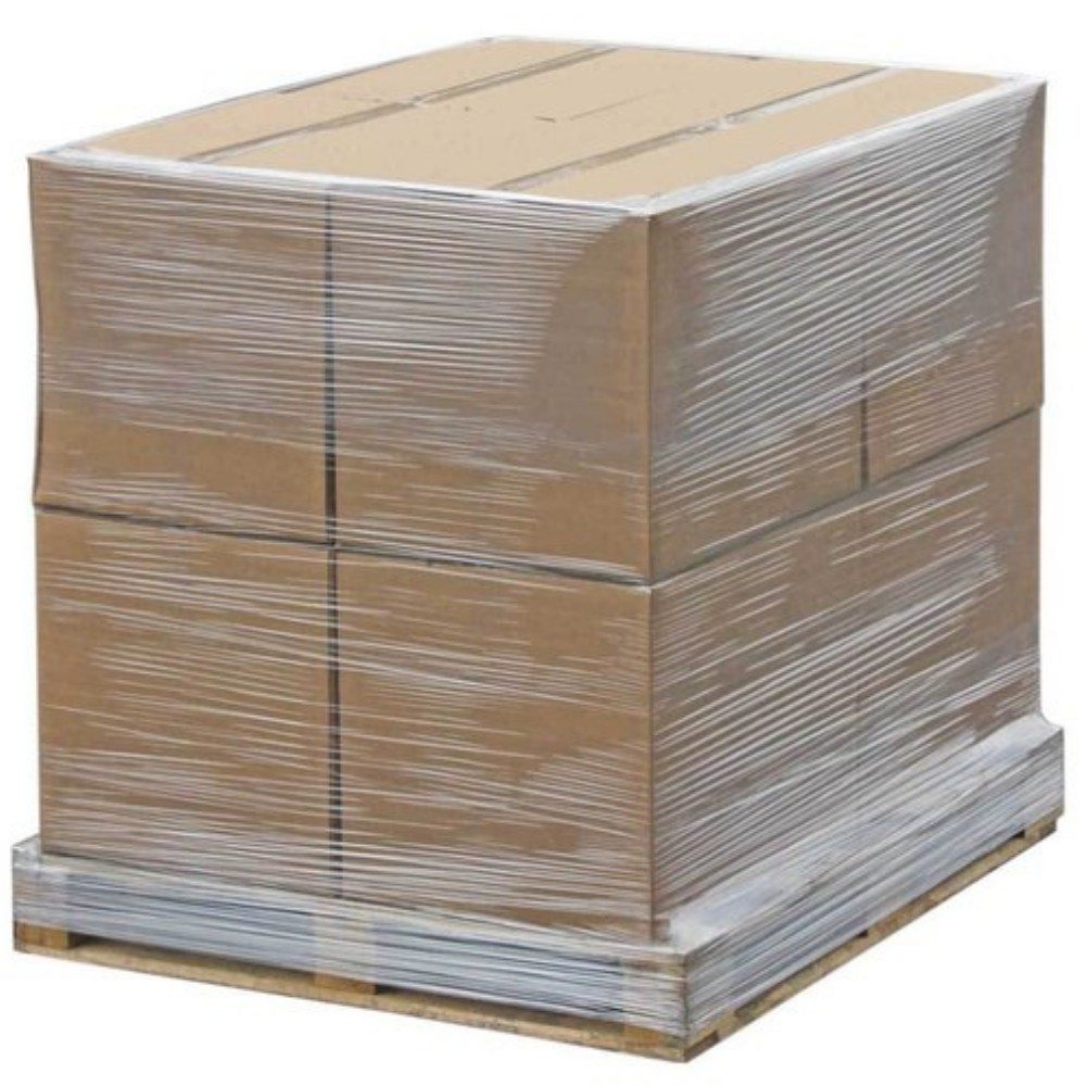 Rola Folie Stretch Transparenta pentru Ambalare Manuala, Protectie si Fixare Colete, Utilizare Depozit si Transport, Silentioasa, Rezistenta la Intindere, 1.5 kg pe Rola, Tub 300 g, Transparent