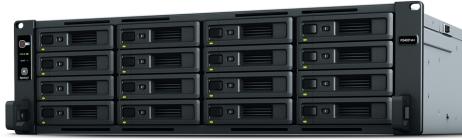 RackStation RS4021xs+ without Rack Kit (RKS1317) Xeon D-1541,64 bit,16 GB DDR4,16x3.5"/2.5" SATA HDD/SSD Drive Bays Maximum Drive Bays 40 with 2 Expansion Units|2xUSB "RS3621xs+"