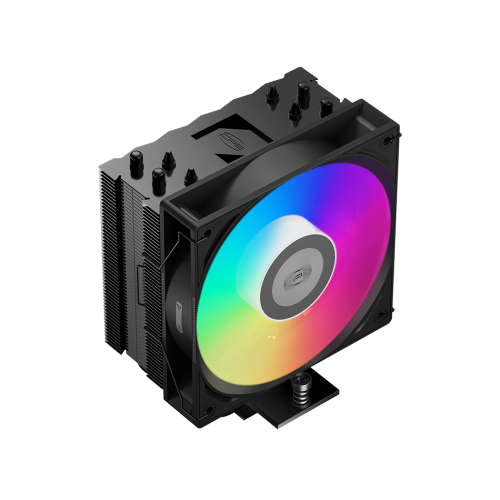 COOLER PCCooler "RT400 ARGB BK" skt. Intel si AMD, racire cu aer, vent. 120mm, 500 - 2200 rpm, 4 heatpipes, inaltime 152mm, iluminare ARGB,"RT400 ARGB BK"