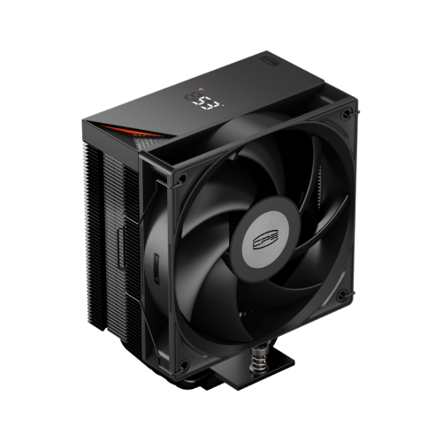 COOLER PCCooler "RT500 Digital BK" skt. Intel si AMD, racire cu aer, vent. 120mm, 500 - 2200 rpm, 5 heatpipes, inaltime 152mm, iluminare ARGB,"RT500 Digital BK"