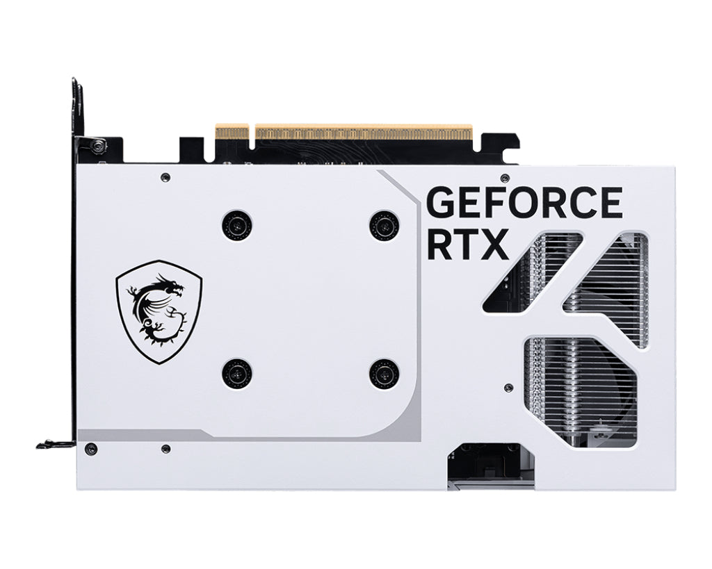 MSI Video Card NVIDIA GeForce RTX 5060 8G VENTUS 2X OC WHITE, 8GB GDDR7,128-bit, PCIe 5.0(x8), 3xDP, HDMI, RAY TRACING, Dual Fan, 8-pin PCIe, 3Y "RTX_5060_8G_VENTUS_2X_OC_WHITE"