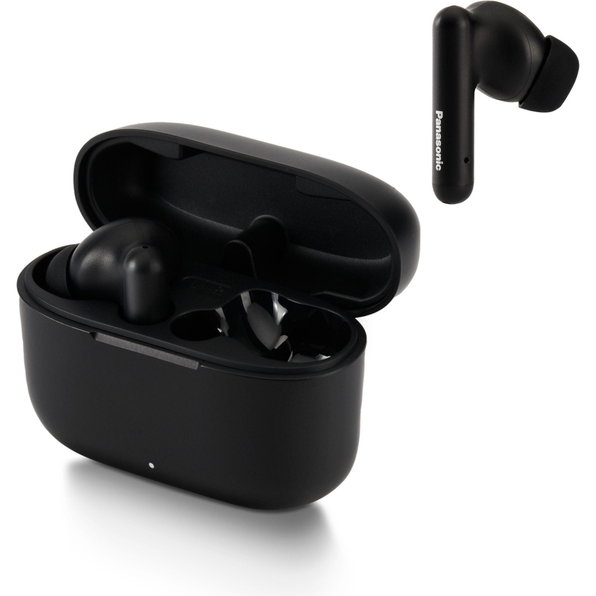 Casti, Panasonic, In-Ear True Wireless, IPX4, Bluetooth 5.3, Autonomie 26 ore, Driver 10 mm, Negru, RZ-B110WDE-K "RZ-B110WDE-K" (timbru verde 0.8 lei)
