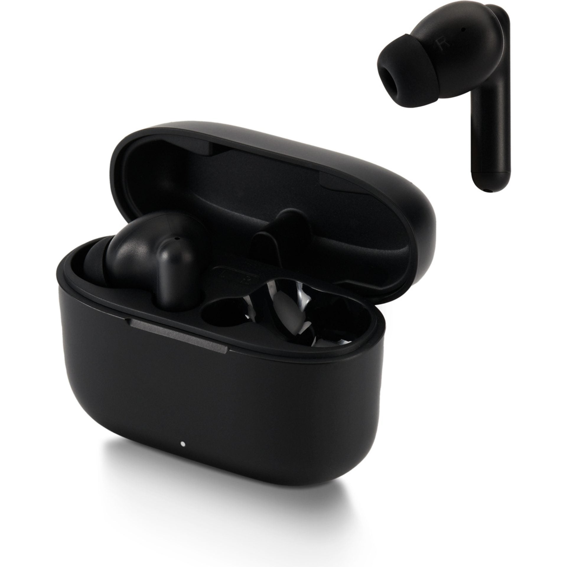 Casti, Panasonic, In-Ear True Wireless, IPX4, Bluetooth 5.3, Autonomie 26 ore, Driver 10 mm, Negru, RZ-B110WDE-K "RZ-B110WDE-K" (timbru verde 0.8 lei)