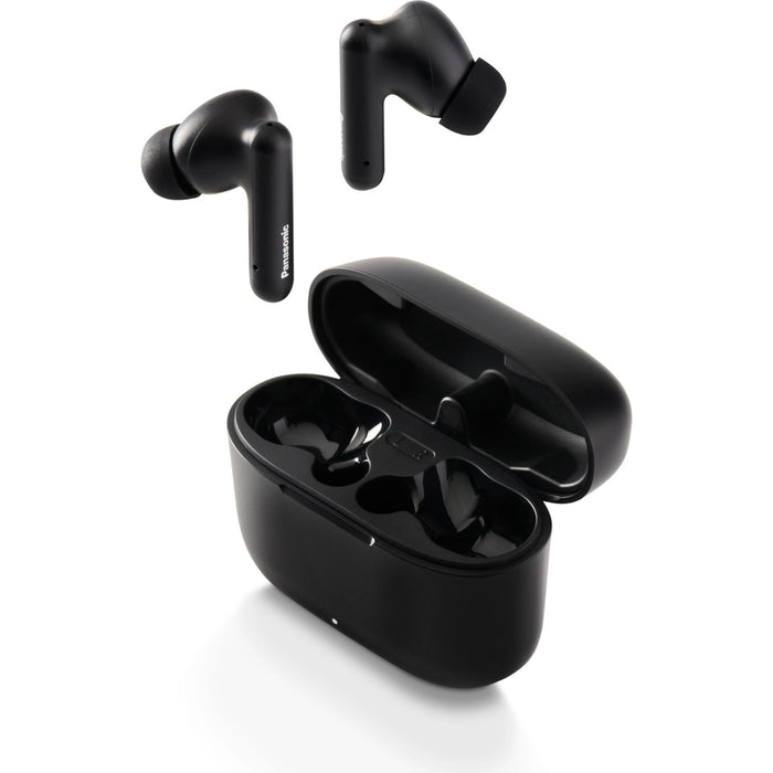 Casti, Panasonic, In-Ear True Wireless, IPX4, Bluetooth 5.3, Autonomie 26 ore, Driver 10 mm, Negru, RZ-B110WDE-K