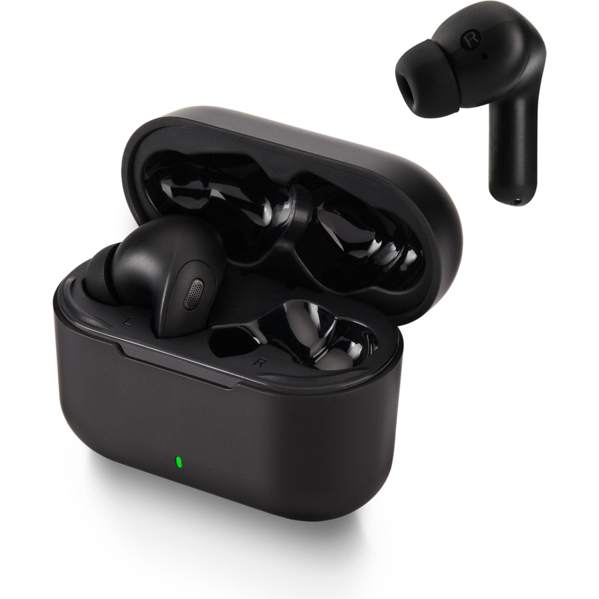 Casti, Panasonic, In-Ear True Wireless, Hybrid Noise Cancelling, IPX4, Bluetooth 5.3, Autonomie 16 ore, Driver 10 mm, Negru,  RZ-B310WDE-K "RZ-B310WDE-K" (timbru verde 0.8 lei)