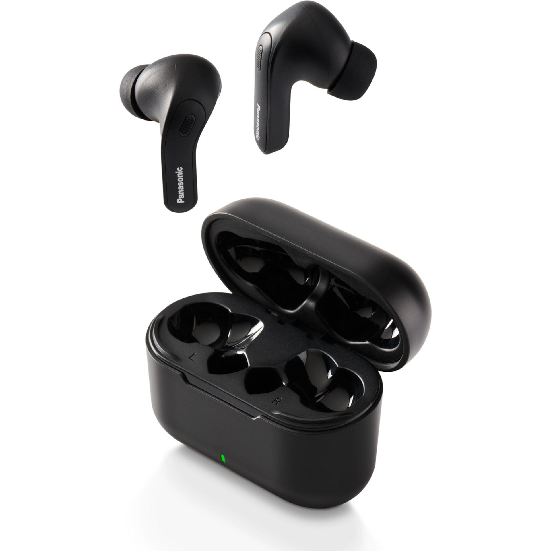 Casti, Panasonic, In-Ear True Wireless, Hybrid Noise Cancelling, IPX4, Bluetooth 5.3, Autonomie 16 ore, Driver 10 mm, Negru,  RZ-B310WDE-K "RZ-B310WDE-K" (timbru verde 0.8 lei)